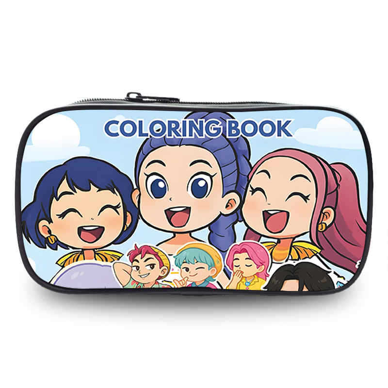 

Pencil Case Student Periphery Wear-resistant Oxford Cloth Zipper Children s Stationery Case