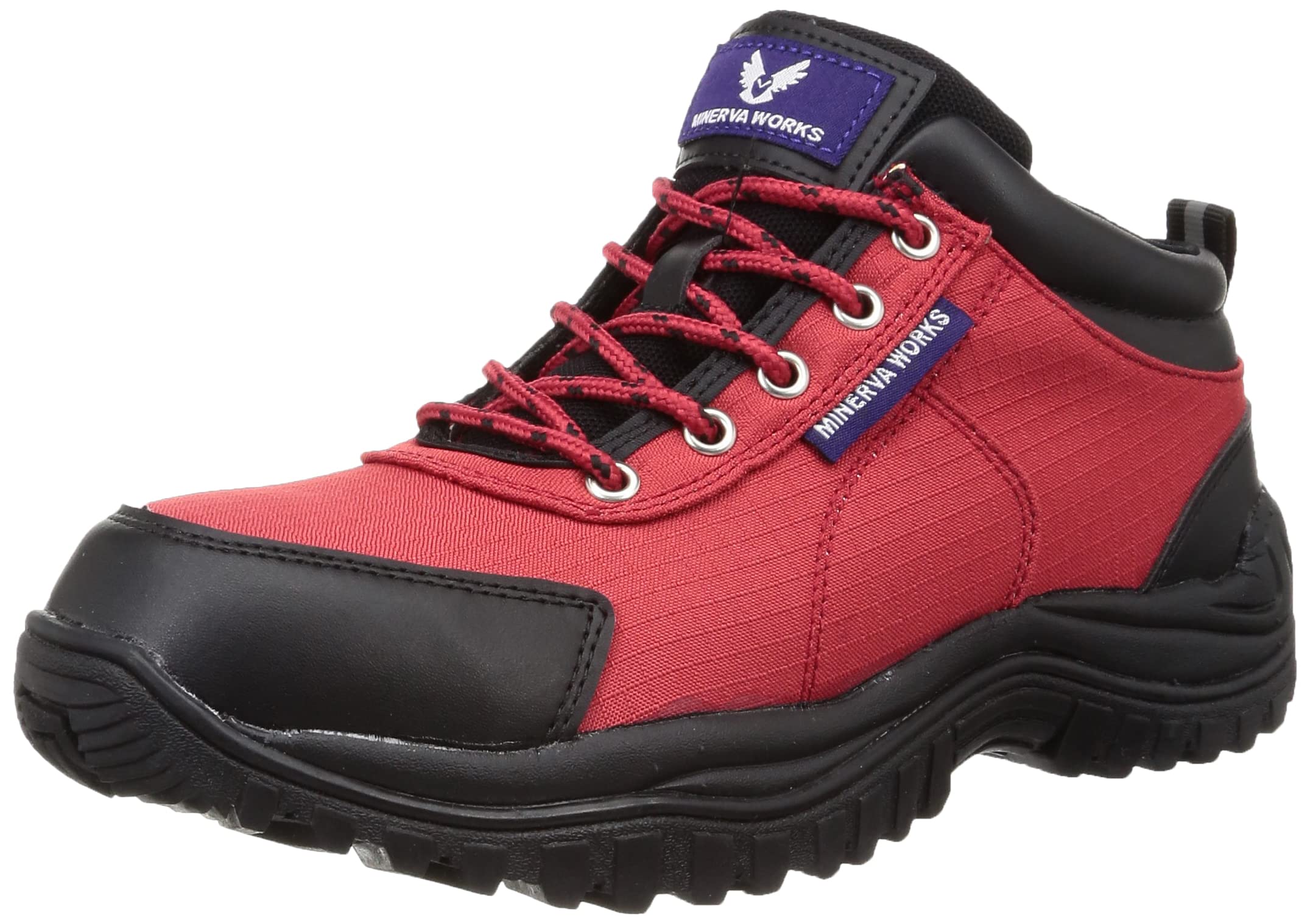 

[CO-COS] MW-3100 Mid-Cut Safety Boots, Red, Size 26.5