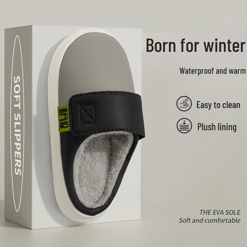 Grace Waterproof Fleece-lined Indoor Slippers 39-40