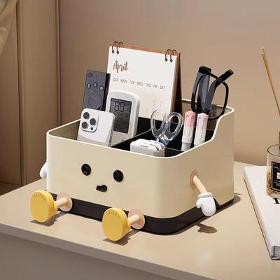 Multifunktionale Desktop-Aufbewahrungsbox: Wohnzimmer-, Schlafzimmer- oder Nachttisch-Organizer für Taschentücher, Fernbedienungen und mehr.