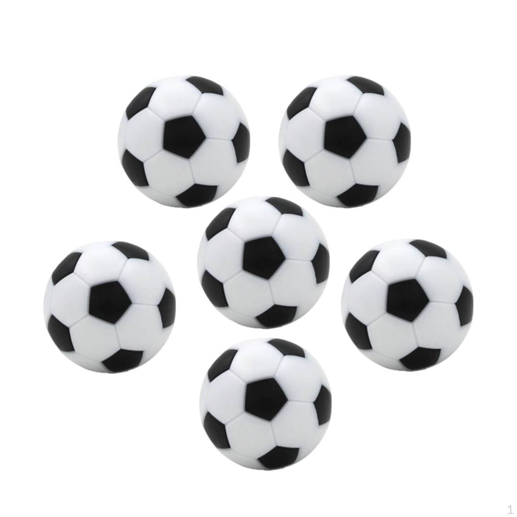 6 Mini Foosball Balls, Official Accessories, Replacement Balls for And Foosball.