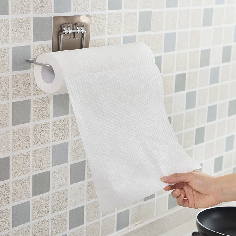 300pcs Disposable Lazy Rags Thickened Non-woven Dishcloths Kitchen Roller Cleaning Dishes Cloth Super Absorbent Towels Cleaner Wipes