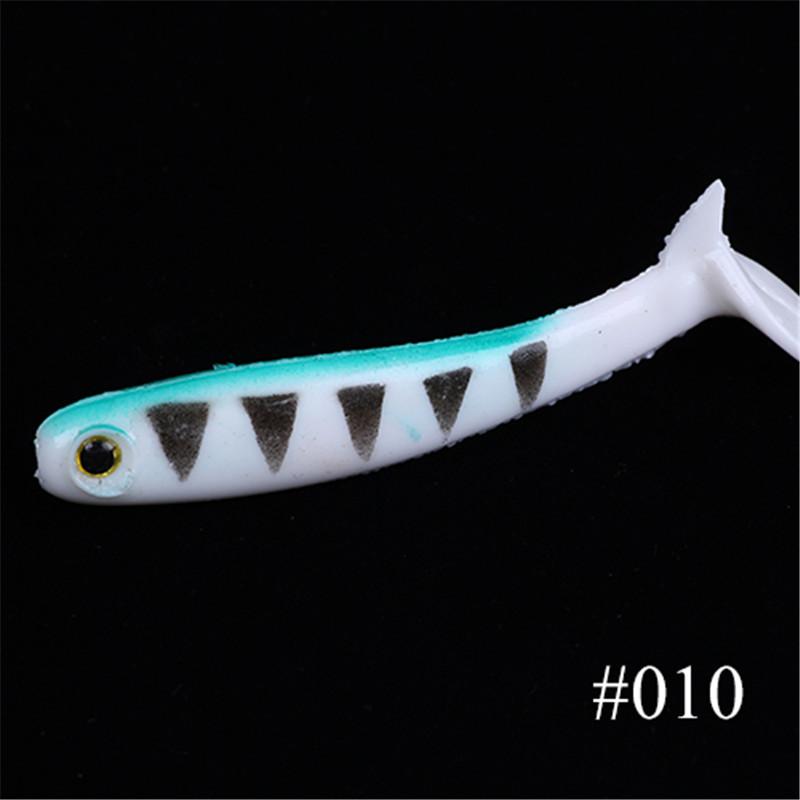 

Мягкая силиконовая приманка FTK 3D Eye, искусственная приманка, 8 см, 4,0 г/10 см, 7,5 г для карпа и окуня, два цвета, один поводковый крючок в упаковке 10CM-4pcs-010