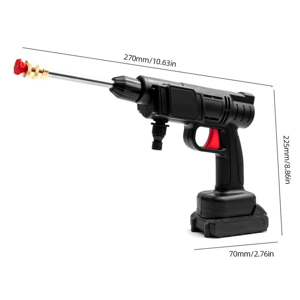 Adjustable High-pressure Car Water Gun Portable Garden Watering Hose Nozzle Sprinkler Automobiles Cleaning Tool Yard Equipment