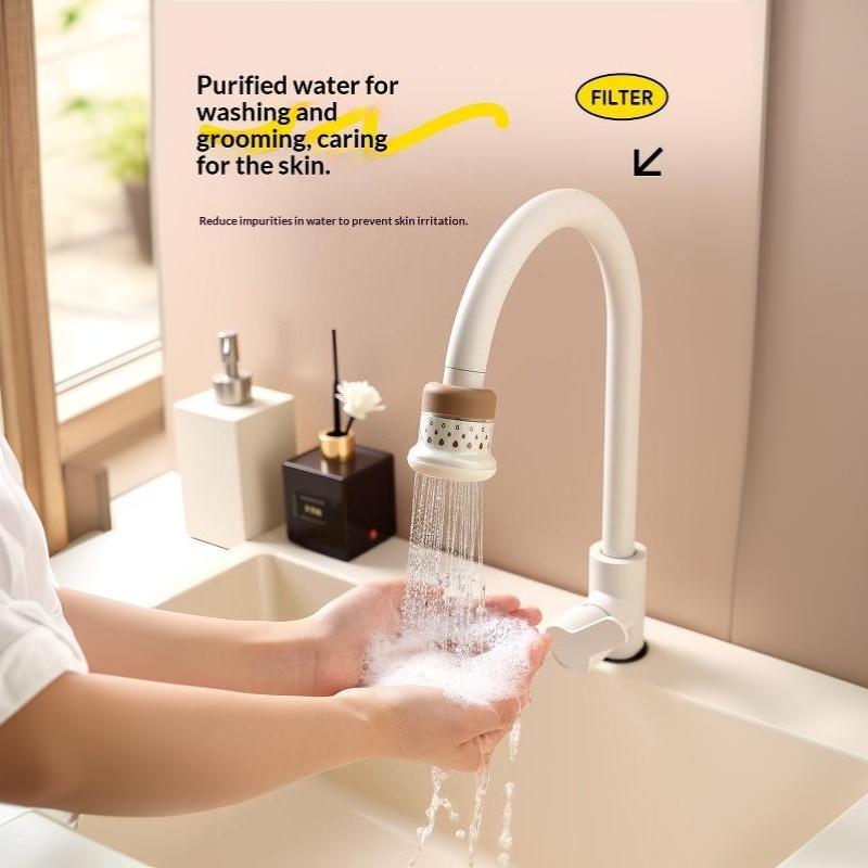 Multi Layer Faucet Water Filter Effective Purification Easy Install For Home Kitchen Bathroom Use