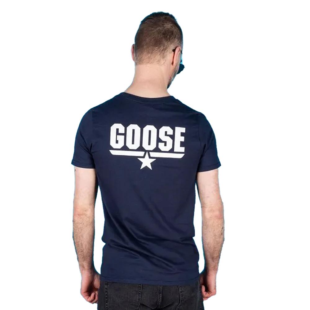 Top Gun Unisex Adult Goose Back Print T-Shirt