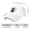 French Bulldog Bad Dog French Prison Dog French Mom Dad Adjustable Hat Spring Sports Cap Fashion Baseball Cap Casual Outdoor Hat