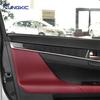 For Lexus GS 2012 2013 2014 2015 2016 2017 2018 2019 Real Soft Carbon Fiber Sticker LHD RHD Car Door Protect Panel Interior Trim