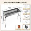 Handun Stainless Steel Portable BBQ Grill