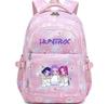 Kpop Demon Hunter Printed Backpack Female Student School Bag Large Capacity Lightweight Casual Backpack Trendy Fashion