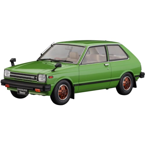 Hasegawa 1/24 Toyota Starlet KP61 SE (3-door) Mid-model 1980 Plastic Model Kit 20761 (Car)