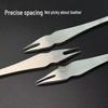 Stainless Steel Leather Spacing Gauge for Handcraft DIY – Precise Line Drawing Tool