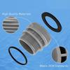 Pool Pump Adapter Kit Pool Hose Conversion Kit Swimming Pool Hose Converters Plastic Material Hose Fittings for Pool