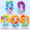 5Pcs New Kawaii Cute Cartoon  Princess Series Flat Back Resin Cabochons Scrapbooking Diy Jewelry Craft Decoration Accessorie A55