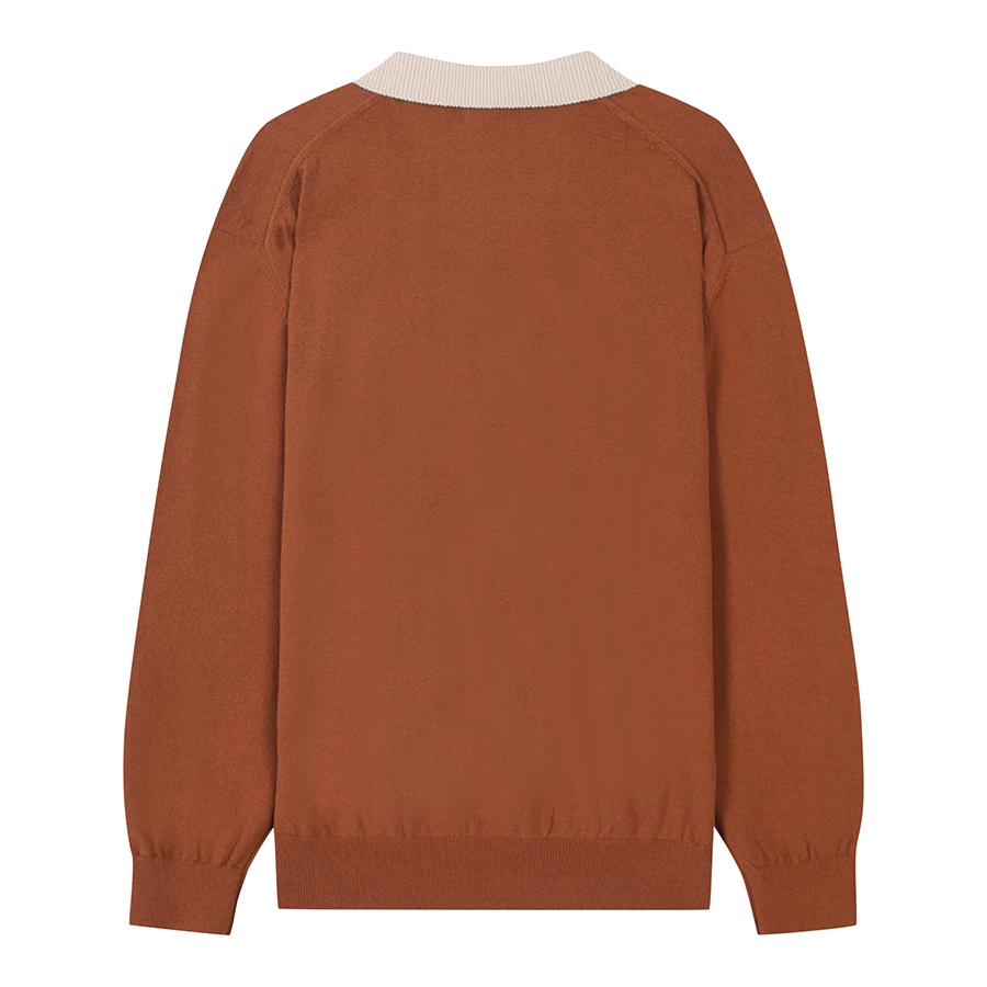SIEG Contrast Collar Terry Pullover (Piuca8006)