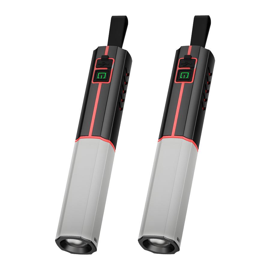 Ultra Bright LED Flashlights Rechargeable Torch Tactical Zoom Aluminum Alloy Flashlight Outdoor Camping Fishing Hanging Lantern