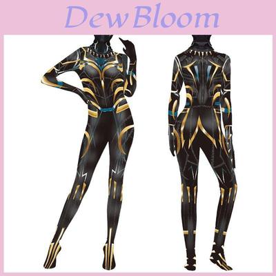 Black Pantherwakanda Forever Letitia Wright Dámský Elastický Body Headwear Cospaly