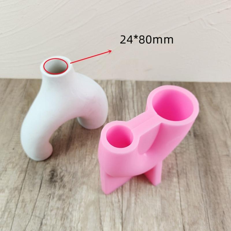 Arch Flower Pot Silicone Mold Diy Succulents Concrete Flower Pot Vase Plaster Cement Mold Clay Mold Plant Holder Mold
