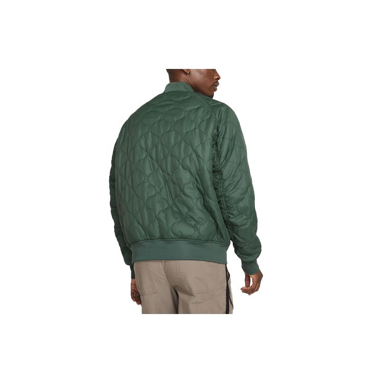 Nike Sportswear Heritage Essentials Reversible Cotton Jacket Men Outerwear Galaxy-Green CZ9999-337