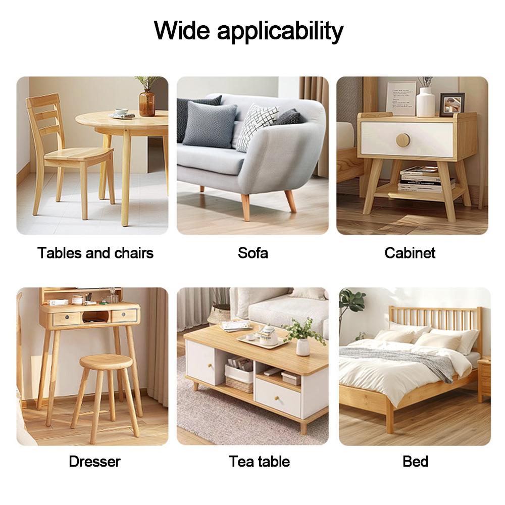 8pcs/Set Round Chair Leg Cover Silicone Silent Chair Leg Floor Protector Wear-resistant Elastic Stool Leg Protectors Home Office