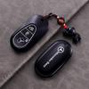 Suede Leather Car Key Case For Mercedes Benz E Class W213 W205 E200 E260 E300 E320 AMG CLA 2018 2019 2020 Remote Fob Shell Case PJ1
