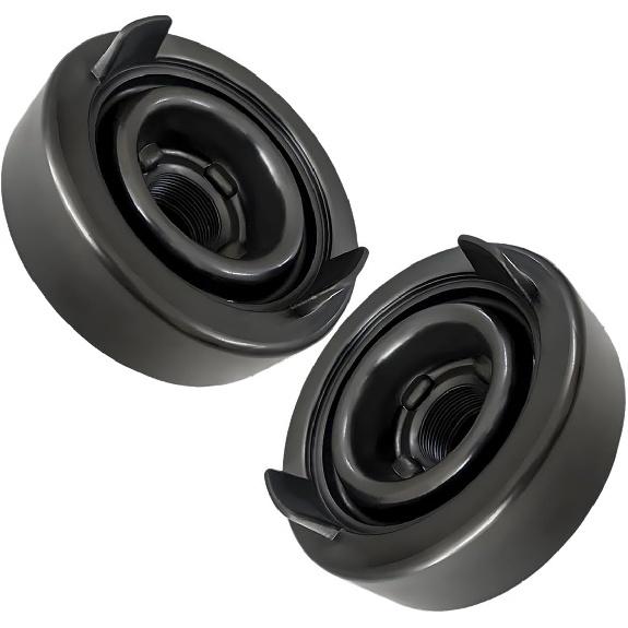 2PCS Car Headlight Dust Caps, 80mm Rubber Sealing Protective Cover for H4 Light Bulb, Universal Dustproof Lamp Protection Headlight Extension Covers