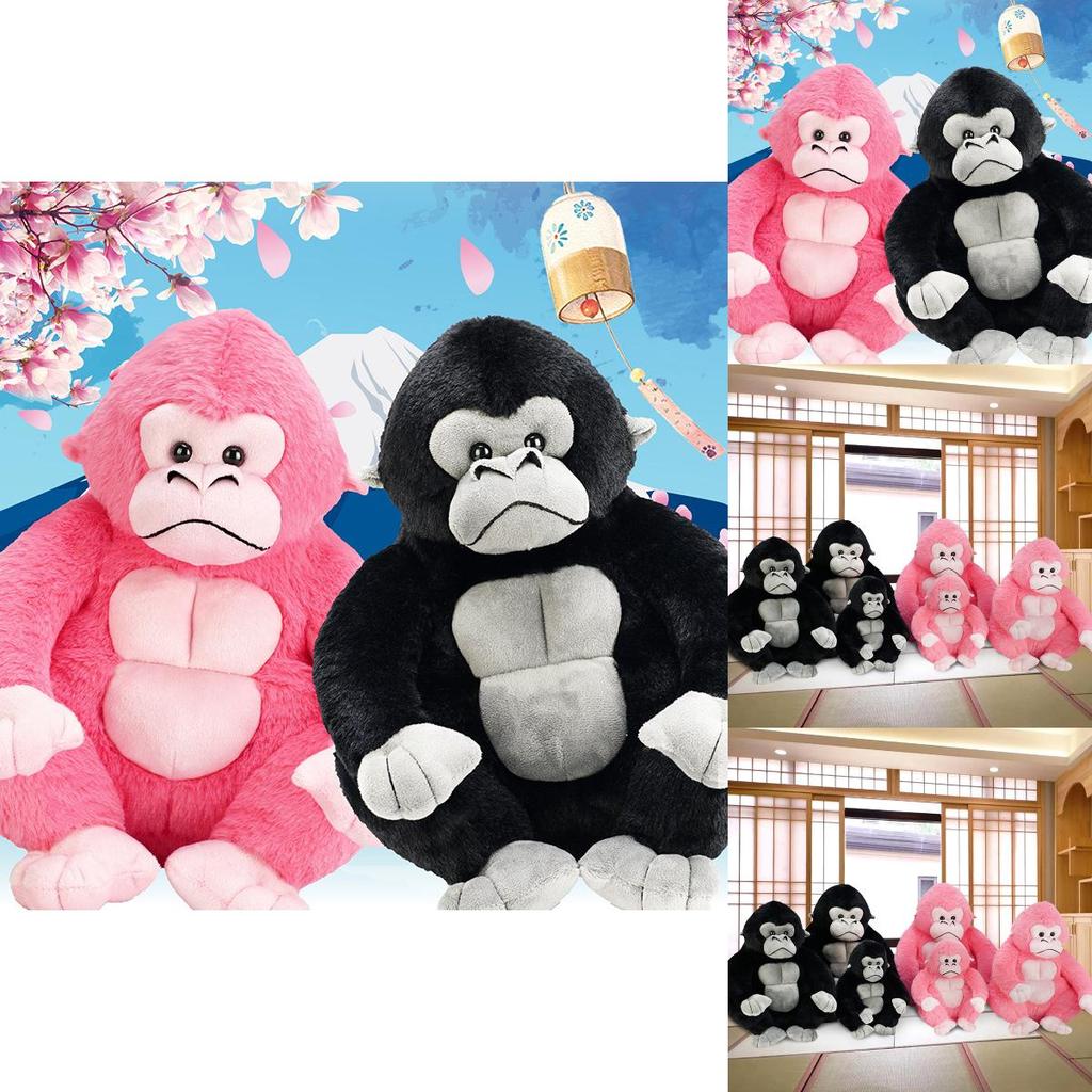 Cute Gorilla Plush Toy With Soft Pp Cotton For Kids Bedroom Or Gift For Girlfriend