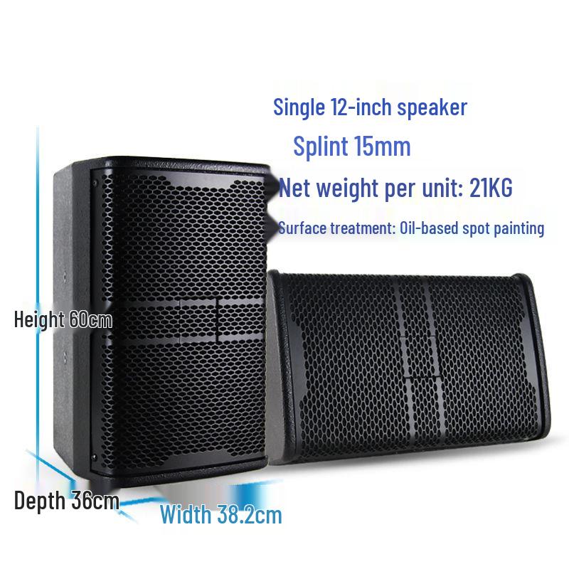 Ying Xian Dan Professional Wall-Mounted Speaker for Conference Rooms, KTV, Dance, School, or Hotel (8/10/12/15 Inch).