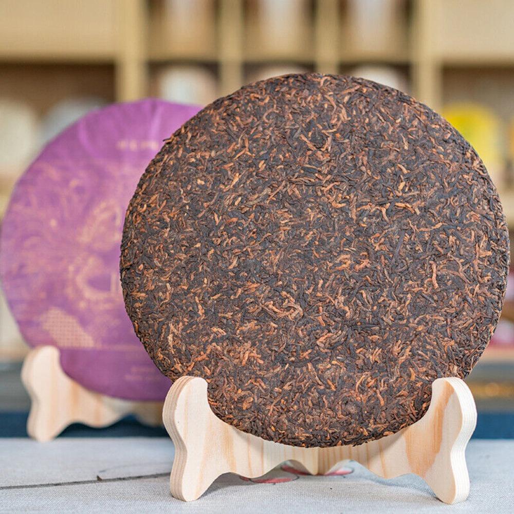 Yunnan Ancient Tree Ripe Pu-erh Tea Golden Bud Cake 357g Natural Palace Energy Tea