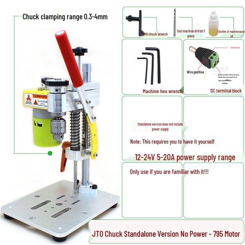 Micro Mini Desktop Precision Drill for Mobile Phone and Watch Repair