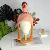 Plush Turkey Headwear with Movable Legs Soft Lining Comfortable Fit Thanksgiving Turkey Hat Festival Party Accessory Holiday Decoration
