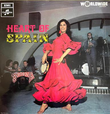 LP Record VARIOUS - Heart of Spain SX6236 Columbia 1968 UK Latin Used