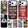 Bowling Ball Phone Case for iPhone 17 Air 16 15 11 12 14 13 Pro Max Shockproof Cover