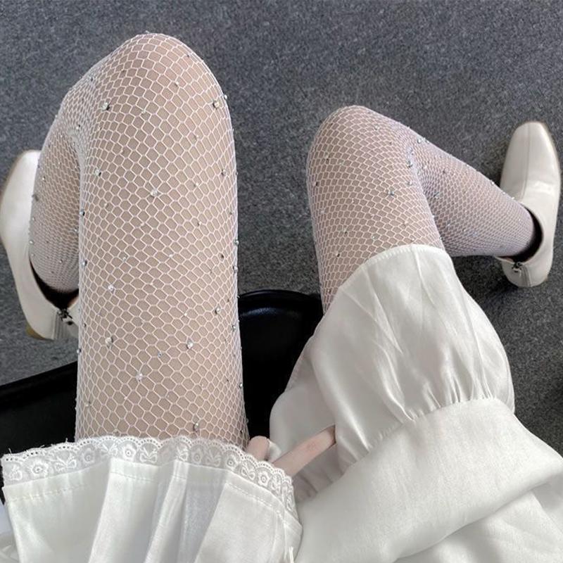 

Mesh Stockings Fishnet Stockings And Mesh Pantyhose білий