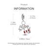 Copper Plated Summer Red Ice Cream Truck Pendant Beads Fit Charms Plataoriginal Bracelet Beads Women Jewellery Making