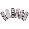 Mini Hair Brush Folding Massage Comb Head Massage Anti-Static Portable Travel Hair Brush Girl Hair Combs With Mirror