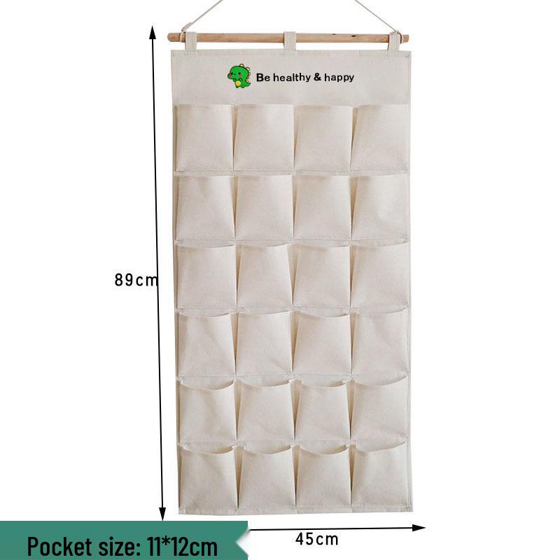 Wen'er Wandmontierte Mehrschichtige Hängeaufbewahrungstasche für Studentenwohnheime