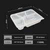 Disposable 5-Compartment Takeaway Lunch Boxes