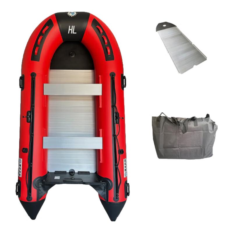 YouLiRui 3.6m Inflatable Assault Boat with Aluminum Alloy Bottom