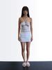 Sio Jacquard Mini Skirt [White]