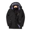Outdoor Windproof 3-in-1 Detachable Mountaineering Suit with Two-Piece Fleece Liner