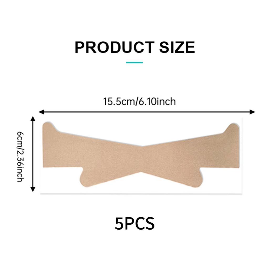 5/10pcs Neck Wrinkle Patches Ultra-Thin High Elastic Neck Lifting Strips Instant Neck Firm Tape Pulling Loose Skin Improve Fine Lines