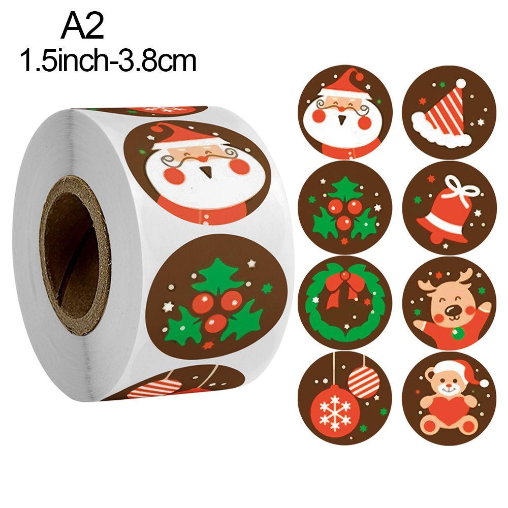 Stickers Envelope Packaging Baking Sign Seal Sticker Adhesive Label Sticky Note Christmas Stickers