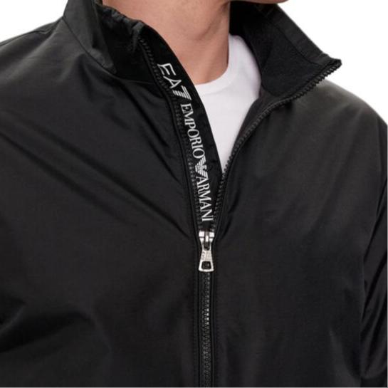 EMPORIO ARMANI Logo-Printed Zipped Lightweight Jacket 3DPB07-PN27Z-1200