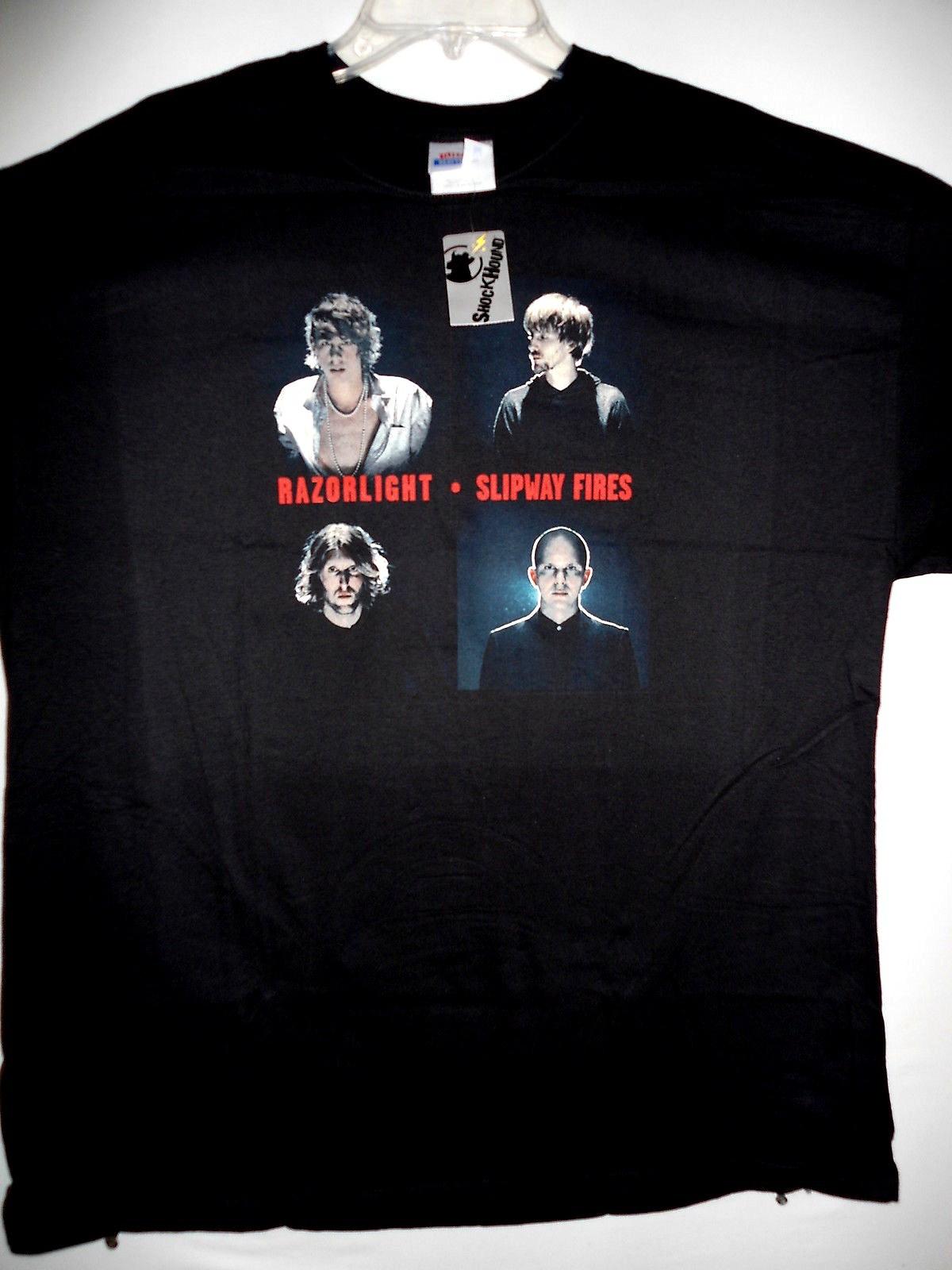 RAZORLIGHT OFFICIAL OLD STOCK MERCH BAND CONCERT MUSIC T- EXTRA LARGE Unisex T-Shirt XL
