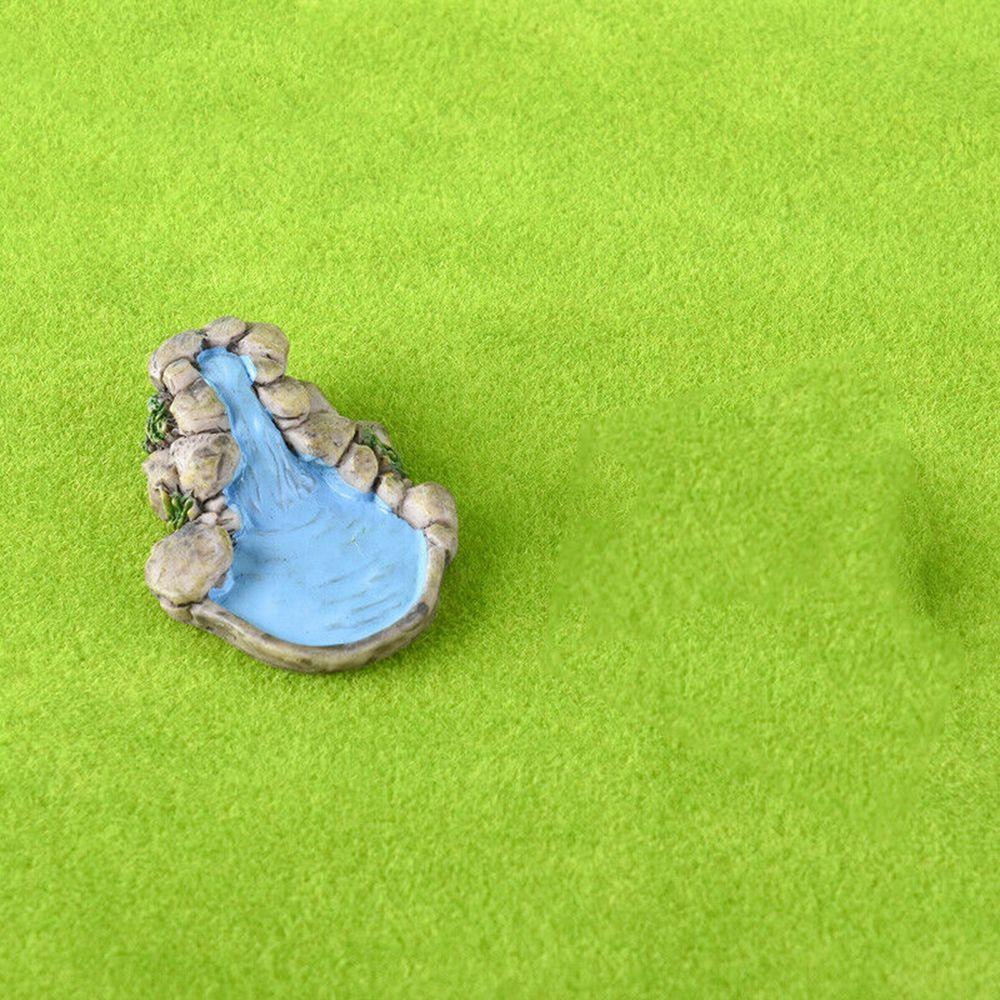 Pot Mini Micro Bonsai Lawn Resin Beautiful Garden Miniature Landscape Crafts Decor Retro Figurines
