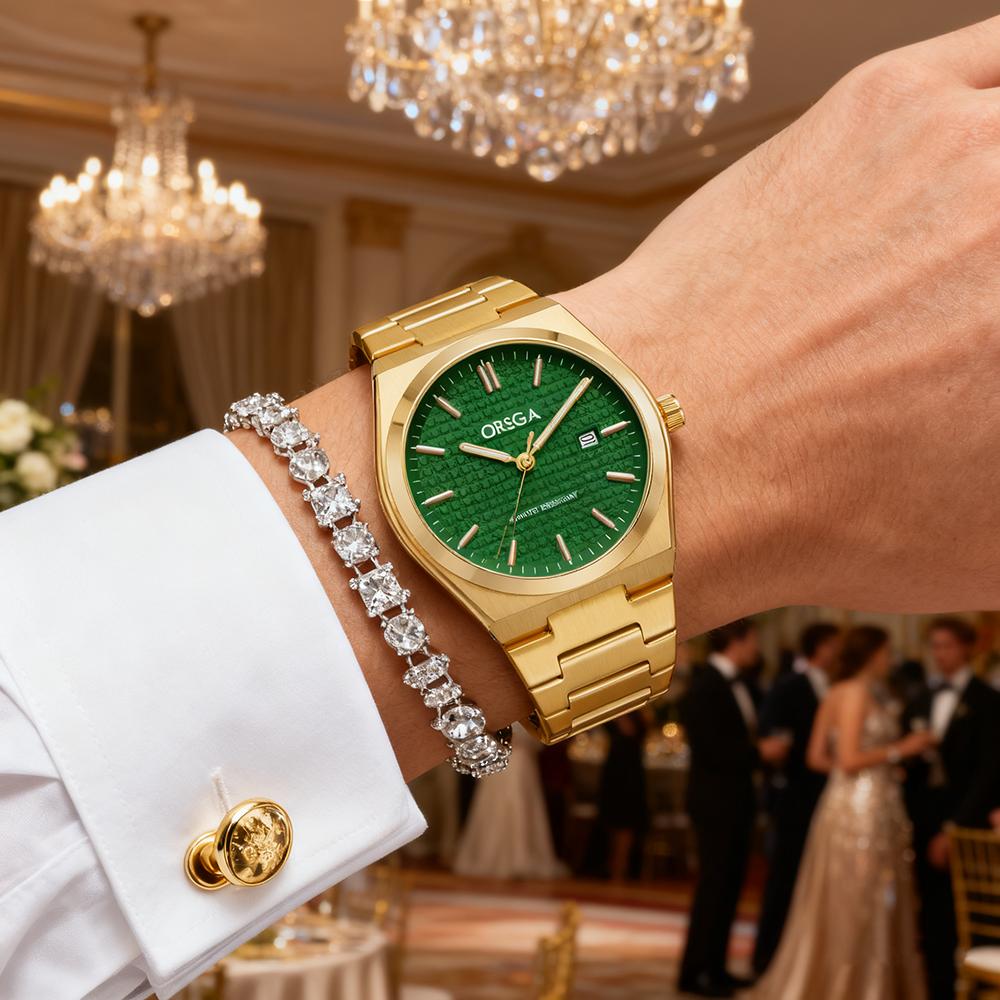 Luxury Man Watch Waterproof Stainless Steel Men Wristwatch Luminous Date Fashion Business Quartz Men's Watches