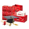 Surprise Pop-up Gift Box Graduation Cards Message Postcard Case Graduation Party Card Box Set DIY For School Student Parties