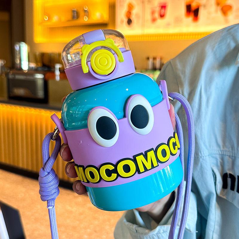 Thermos Cup Girls High Value 316 Double Drinking Cup Cute Student School Special Big Belly Cup Children's Kettle