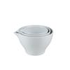 Functional Living Stylish White Porcelain Sauce Dishes In Arita Set of 3 Goods. [Made Japan, Ware]